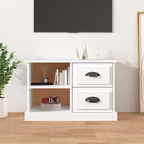 Vidaxl tv-meubel 73x35,5x47,5 cm bewerkt hout wit