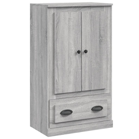 Vidaxl hoge kast 60x35,5x103,5 cm bewerkt hout grijs sonoma eikenkleur