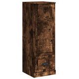 Vidaxl hoge kast 36x35,5x103,5 cm bewerkt hout gerookt eikenkleurig