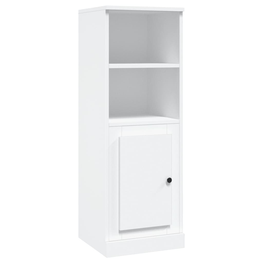 Vidaxl hoge kast 36,35,5x103,5 cm bewerkt hout wit