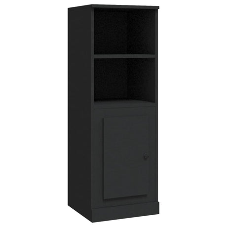 Vidaxl hoge kast 36x35,5x103,5 cm bewerkt hout zwart