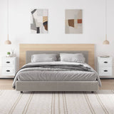 Vidaxl nachtkastjes 2 st wandgemonteerd 41,5x36x53 cm hoogglans wit