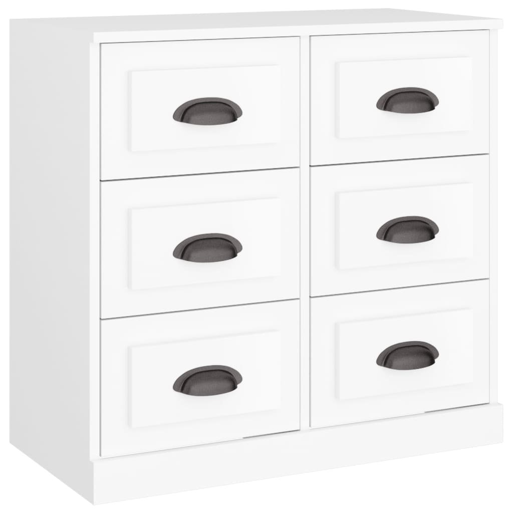 Vidaxl dressoir 70x35,5x67,5 cm bewerkt hout wit