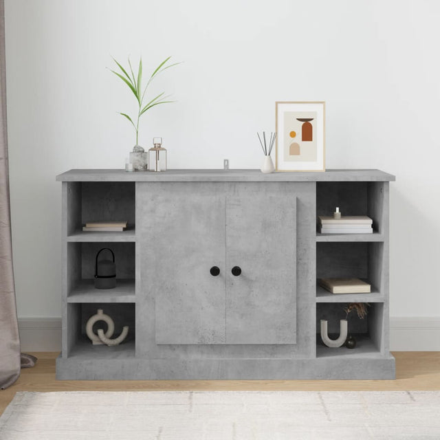 Vidaxl dressoir 100x35,5x60 cm bewerkt hout betongrijs