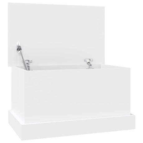 Vidaxl opbergbox wit 50x30x28 cm bewerkt hout