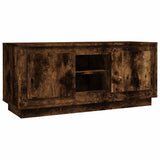 Vidaxl tv-meubel 102x35x45 cm bewerkt hout gerookt eikenkleurig