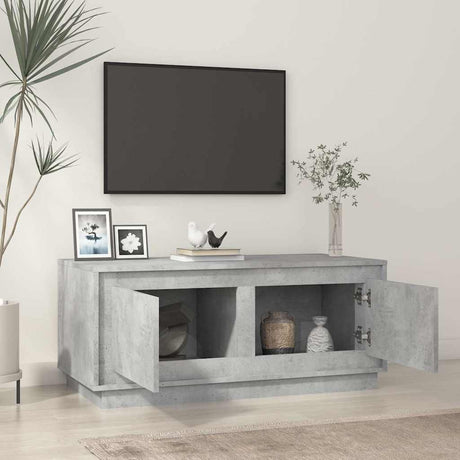 Vidaxl salontafel 102x50x44 cm bewerkt hout betongrijs
