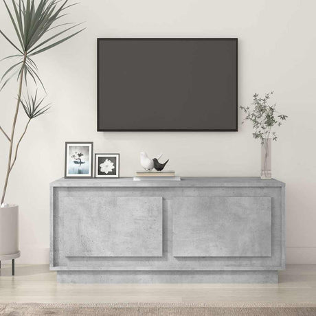 Vidaxl salontafel 102x50x44 cm bewerkt hout betongrijs