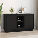 Vidaxl dressoir 102x35x60 cm bewerkt hout zwart
