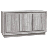 Vidaxl dressoir 102x35x55 cm bewerkt hout grijs sonoma eikenkleurig