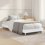 Vidaxl bedframe bewerkt hout wit 75x190 cm