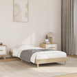 Vidaxl bedframe zonder matras hout sonoma eikenkleurig 75x190 cm