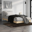 Vidaxl bedframe zonder matras hout sonoma eikenkleurig 100x200 cm