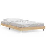 Vidaxl bedframe zonder matras hout sonoma eikenkleurig 90x190 cm