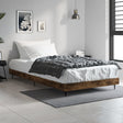 Vidaxl bedframe zonder matras hout gerookt eikenkleurig 90x190 cm