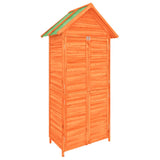 Vidaxl Garden Shed 89x52.5x175 cm de pino sólido marrón