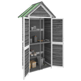 Vidaxl Garden Shed 89x52.5x175 cm Festkieferngrau