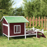 Vidaxl Dog Loft 159x120x88,5 cm Solid Pine Mugger -