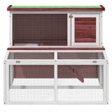 Vidaxl Rabbit Hutch 102x90x84,5 cm Trdni borovci