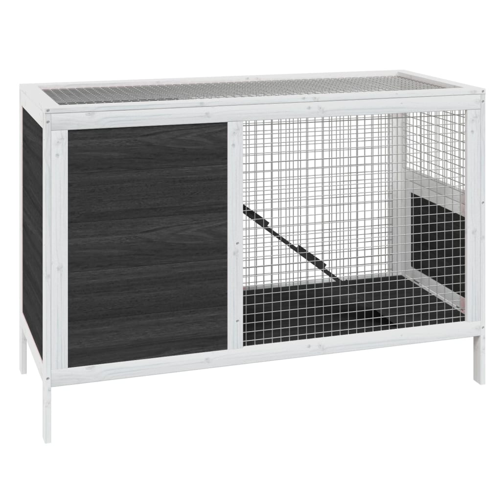 Vidaxl Rabbit Hutch 103x44x69,5 cm Pince solido