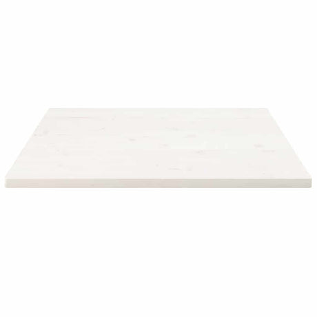 Vidaxl tafelblad vierkant 70x70x2,5 cm massief grenenhout wit