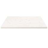 Vidaxl tafelblad vierkant 90x90x2,5 cm massief grenenhout wit