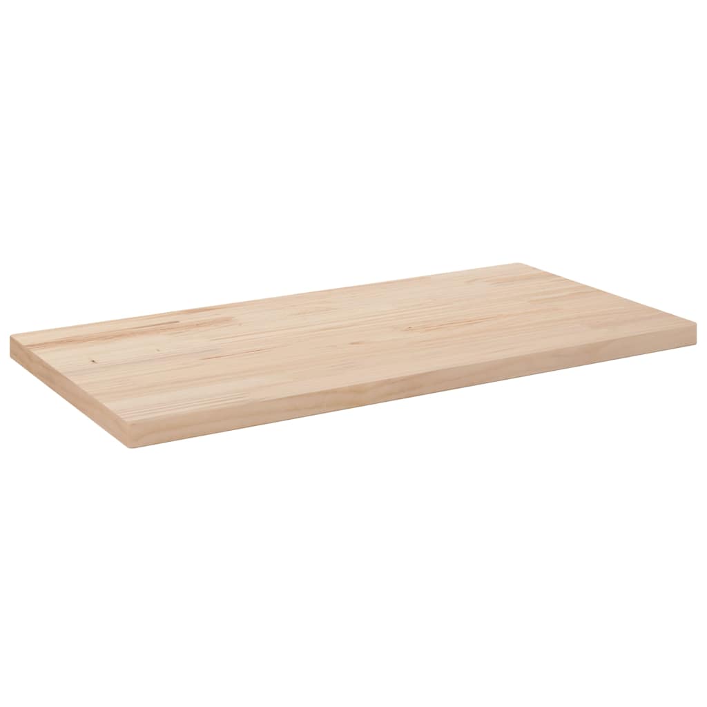 Vidaxl tafelblad rechthoekig 80x40x2,5 cm massief grenenhout