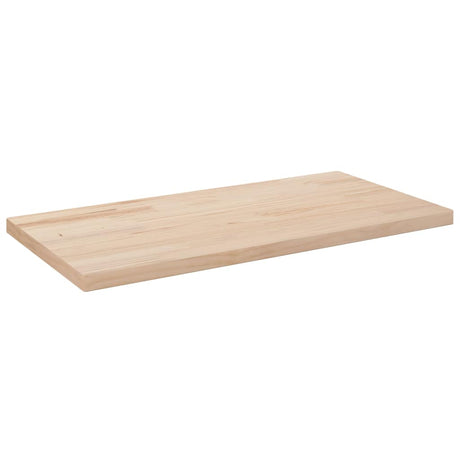 Vidaxl tafelblad rechthoekig 80x40x2,5 cm massief grenenhout