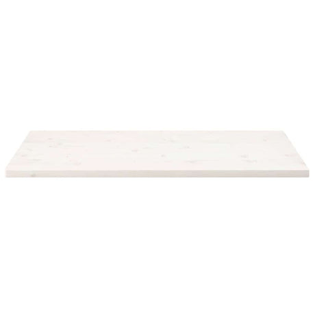 Vidaxl tafelblad rechthoekig 100x50x2,5 cm massief grenenhout wit