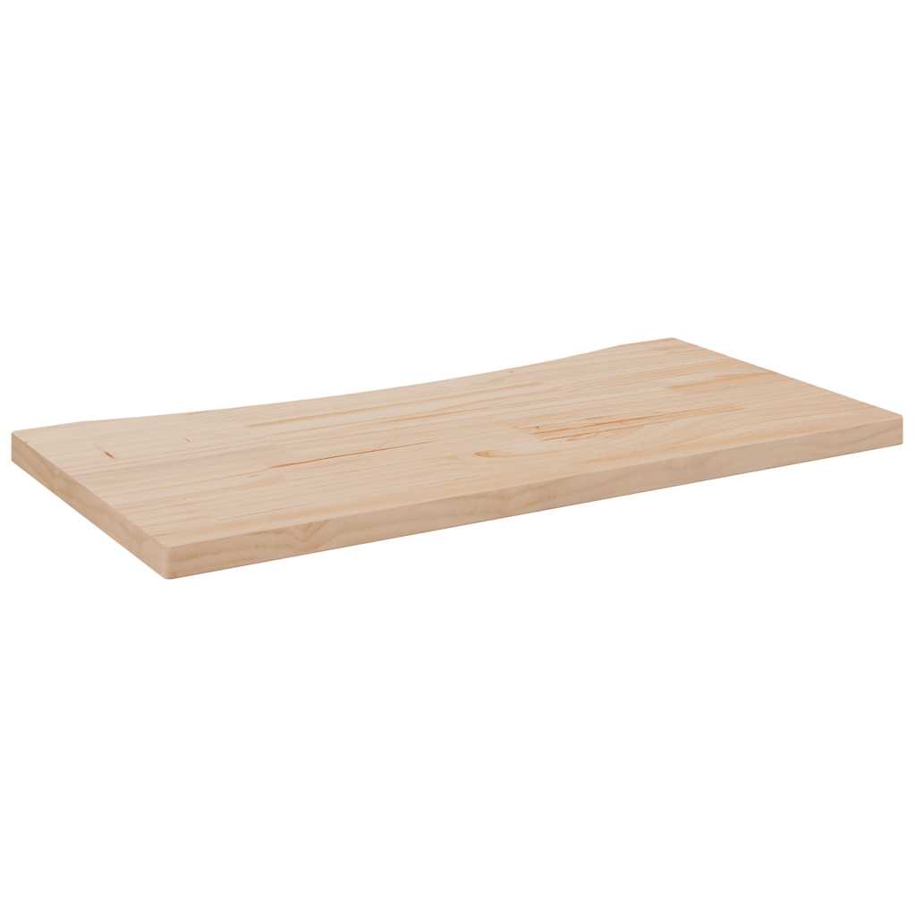 Vidaxl bureaublad 80x40x2,5 cm massief grenenhout