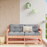 Vidaxl tuinstoelen 2 st met kussens massief douglashout
