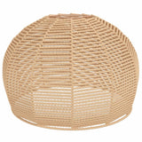 Vidaxl plafondlampenkap ø36x26 cm ijzer en papier