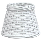 Vidaxl plafondlampenkap ø15x12 cm wicker wit