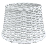 Vidaxl taklampeskjerm ø40x26 cm wicker hvit