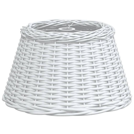 Vidaxl plafondlampenkap ø50x30 cm wicker wit