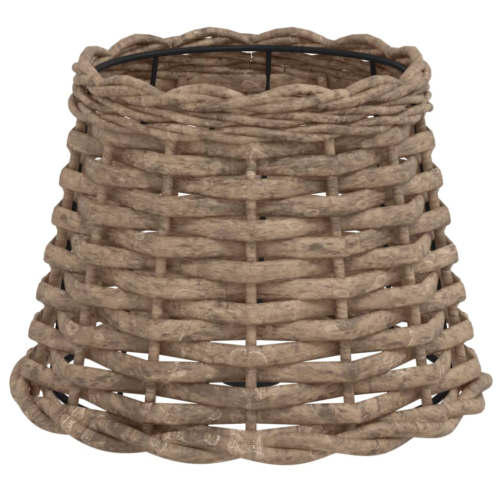 Vidaxl Lampshade Ø20x15 cm Wicker Brown