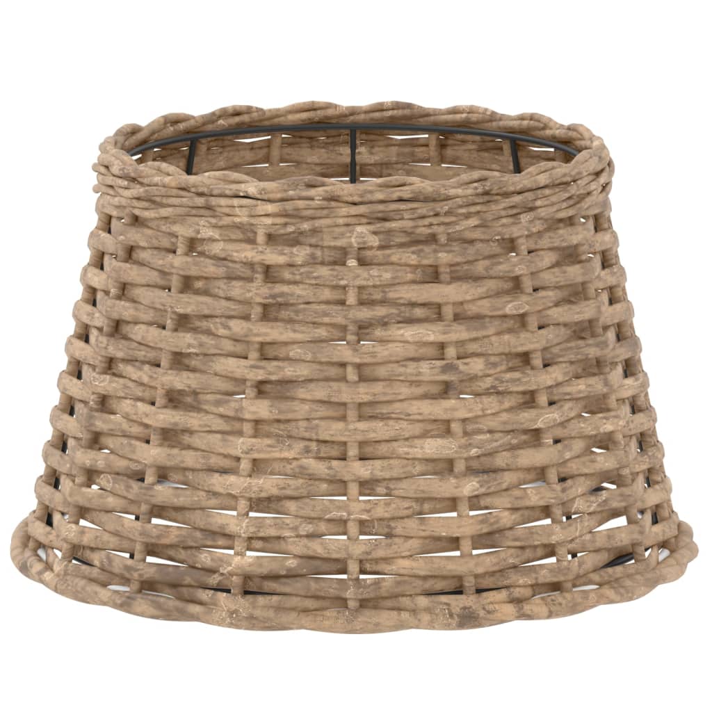 Vidaxl Lamp Shade Ø38x23 cm proutěná hnědá