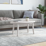 Vidaxl tafelblad ovaal 70x35x2,5 cm massief grenenhout wit