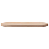 Vidaxl tafelblad 60x30x2,5 cm massief grenenhout ovaal