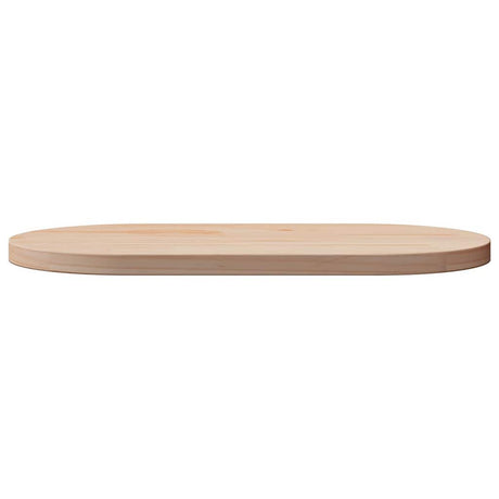 Vidaxl tafelblad 70x35x2,5 cm massief grenenhout ovaal