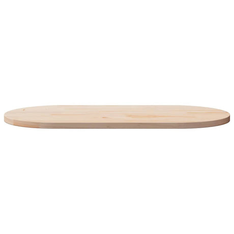 Vidaxl tafelblad 100x50x2,5 cm massief grenenhout ovaal