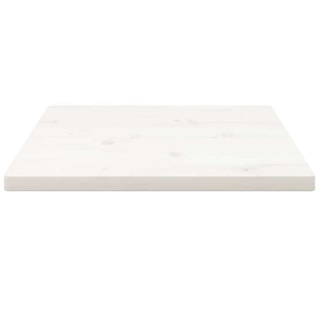Vidaxl tafelblad vierkant 60x60x2,5 cm massief grenenhout wit