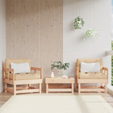 Vidaxl tuinstoelen 2 st massief grenenhout