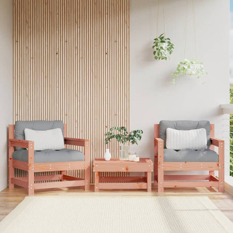 Vidaxl tuinstoelen 2 st massief douglashout