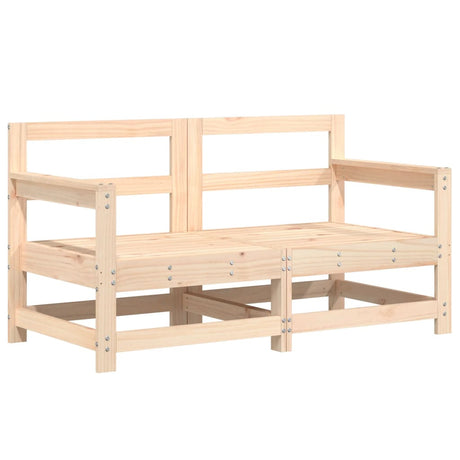 Vidaxl tuinhoekbanken 2 st massief grenenhout