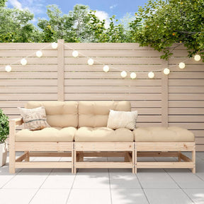 Vidaxl 3-delige loungeset massief grenenhout