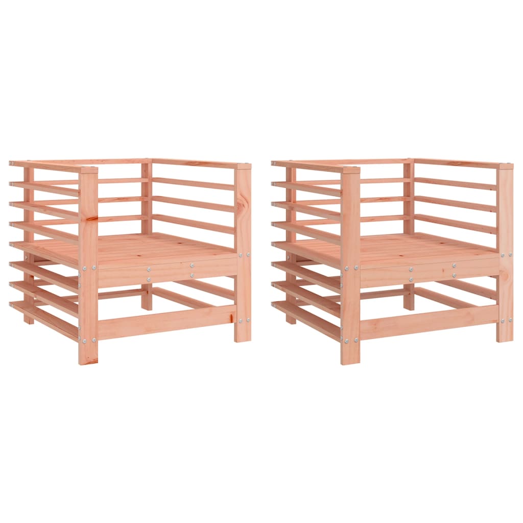 Vidaxl tuinstoelen 2 st massief douglashout