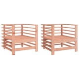 Vidaxl tuinstoelen 2 st massief douglashout