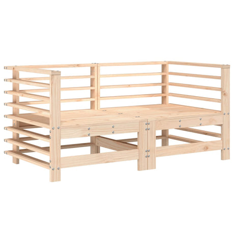 Vidaxl tuinhoekbanken 2 st massief grenenhout