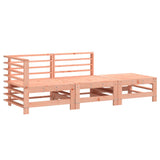 Vidaxl 3-delige loungeset massief douglashout
